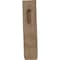 Ekena Millwork 1 3/4"W x 5"D x 7 1/2"H Bedford Wood Bracket, Mahogany BKTW02X05X08BEGM - alternate 4